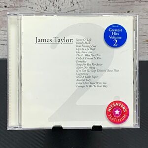 James Taylor - Greatest Hits Volume 2‎ [2000 CD]